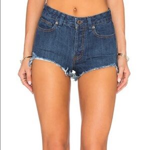 FREE PEOPLE “Logan” Denim Cutoff Shorts - Size 26 - BRAND NEW Original Packaging